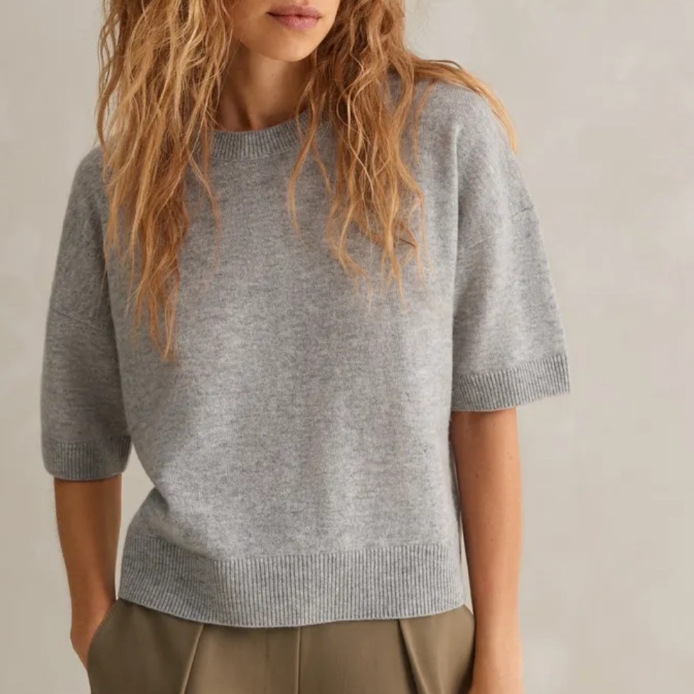 Off white knit sweater